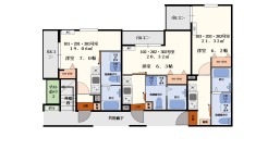 全９部屋募集中。間取りは３パターンです。
